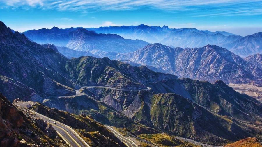 Taif’s Majestic Mountain View