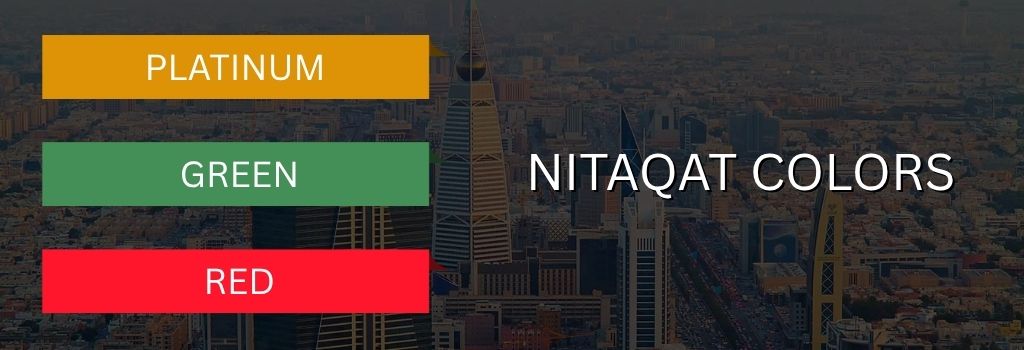 Nitaqat Colors