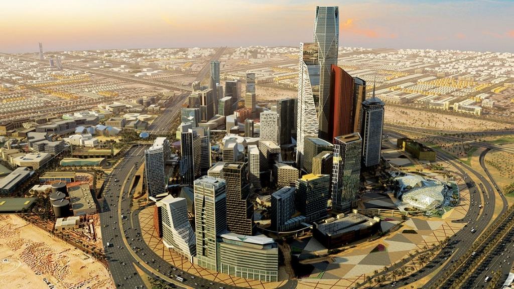 king abdullah financial district in riyadh