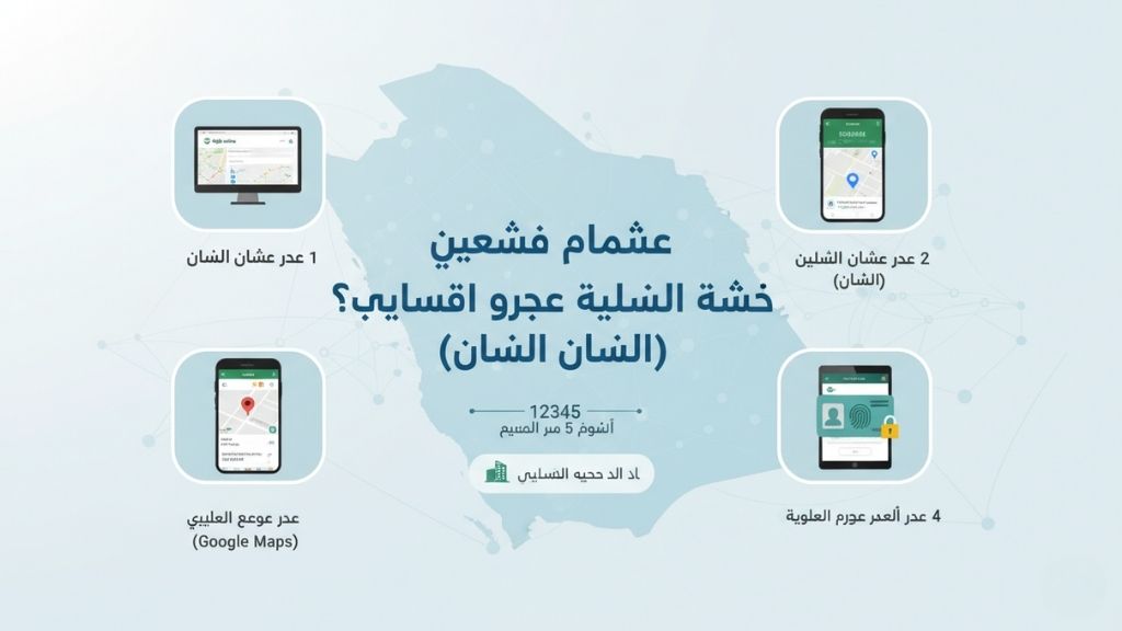 كيفية معرفة الرمز البريدي الدقيق (العنوان الوطني)